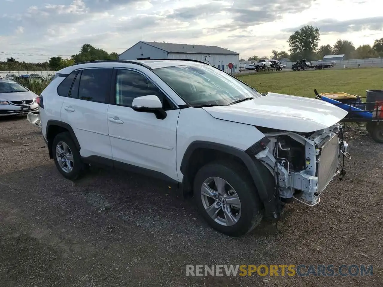 4 Photograph of a damaged car 2T3P1RFV2PW360279 TOYOTA RAV4 2023