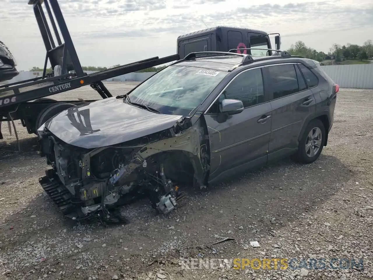 1 Photograph of a damaged car 2T3P1RFV3PW397003 TOYOTA RAV4 2023