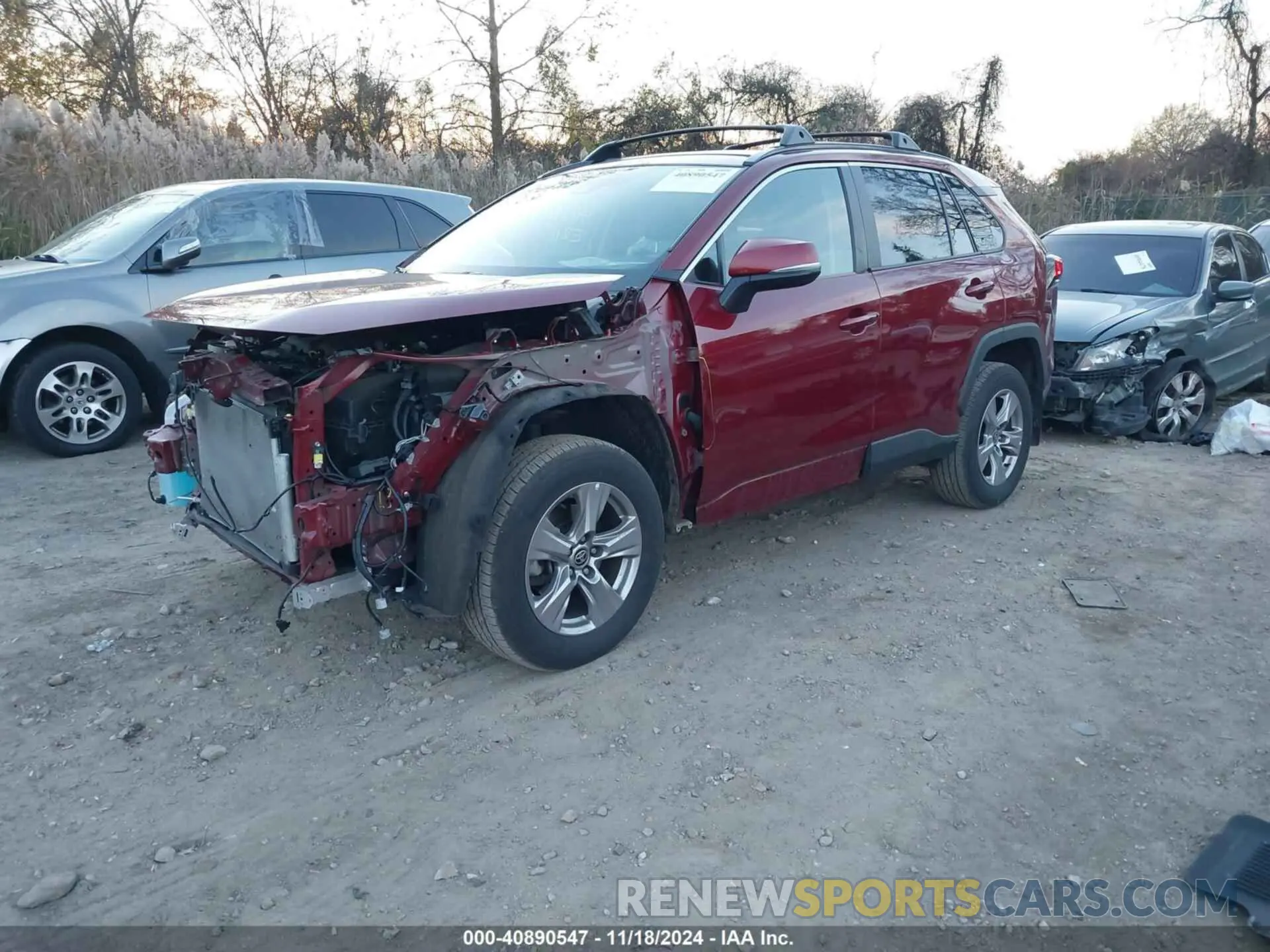 2 Photograph of a damaged car 2T3P1RFV4PW342303 TOYOTA RAV4 2023