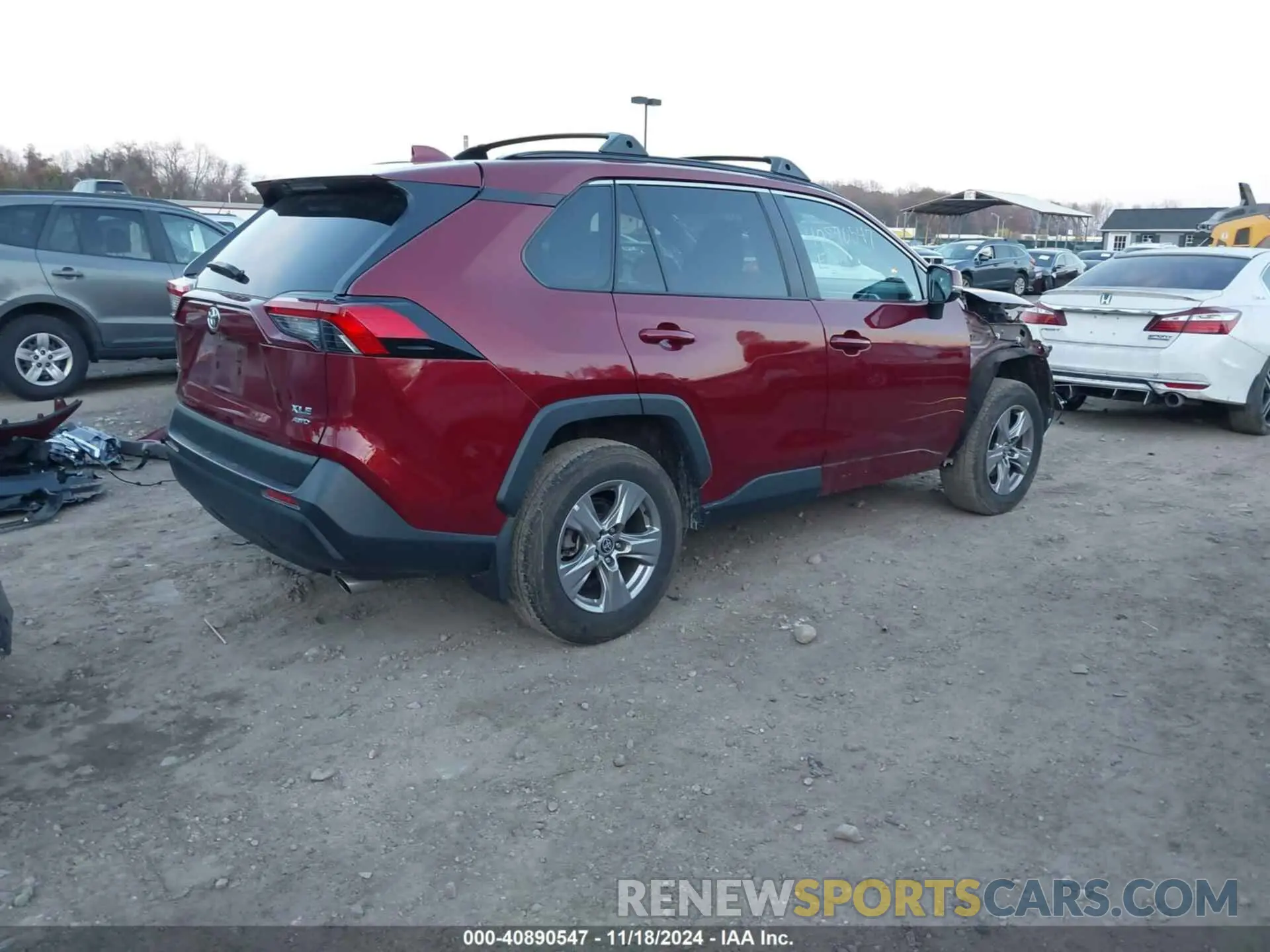 4 Photograph of a damaged car 2T3P1RFV4PW342303 TOYOTA RAV4 2023
