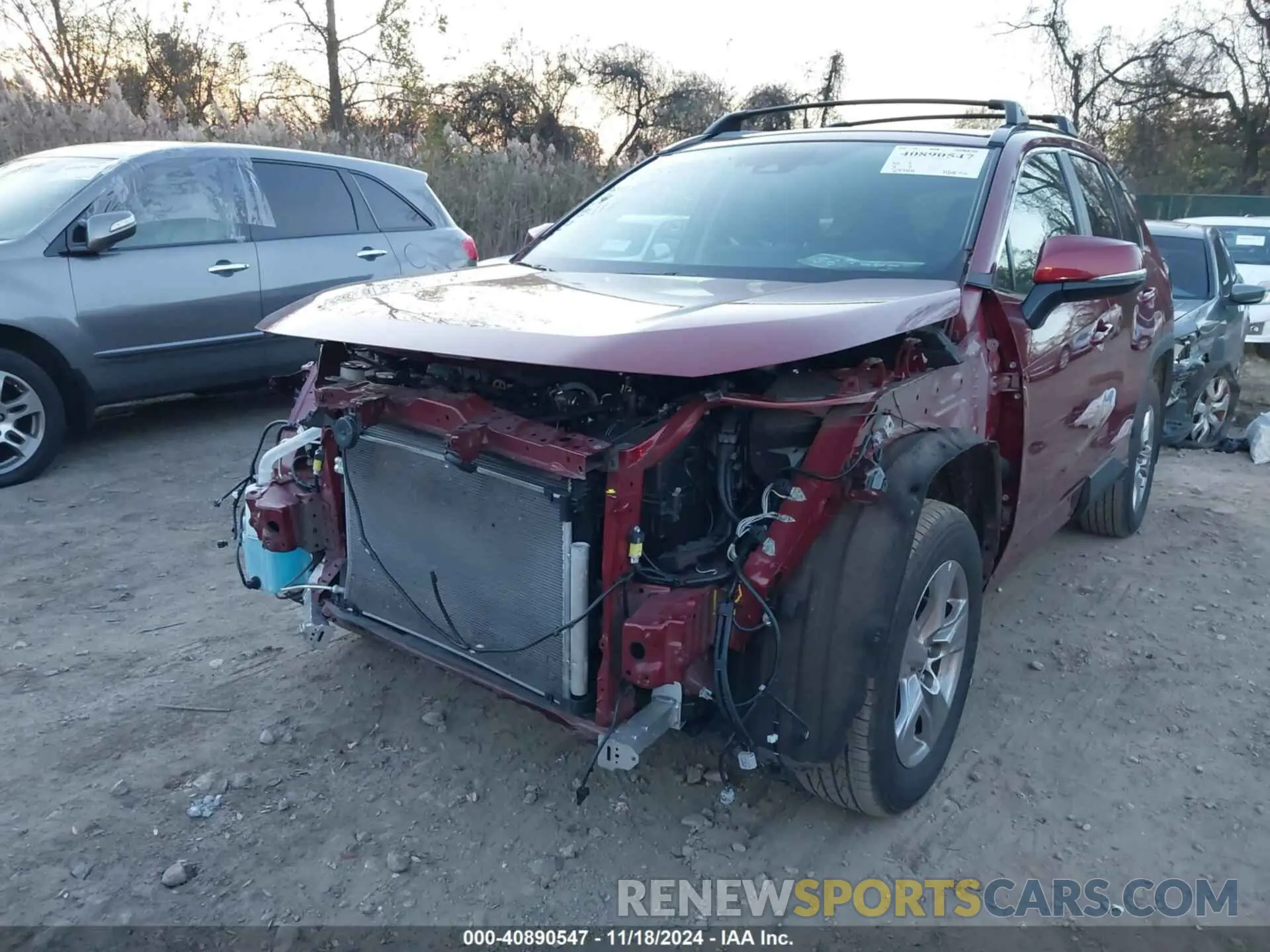 6 Photograph of a damaged car 2T3P1RFV4PW342303 TOYOTA RAV4 2023