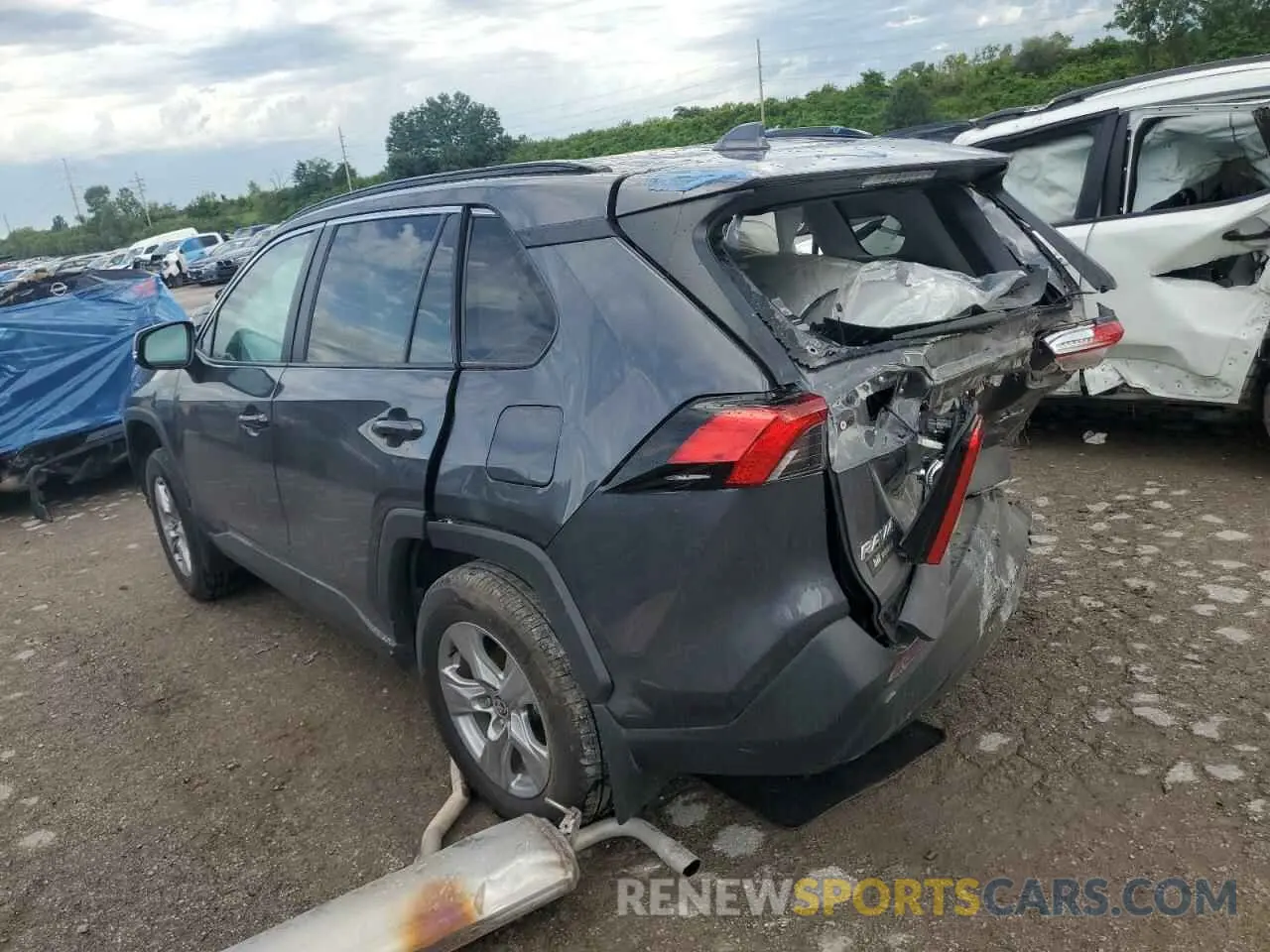 2 Фотография поврежденного автомобиля 2T3P1RFV5PW380798 TOYOTA RAV4 2023