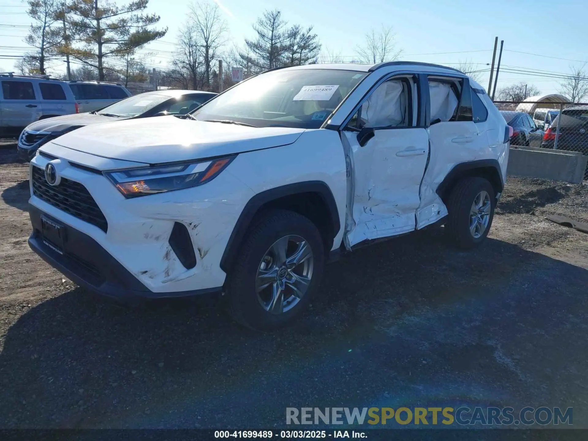 2 Photograph of a damaged car 2T3P1RFV6PC380620 TOYOTA RAV4 2023