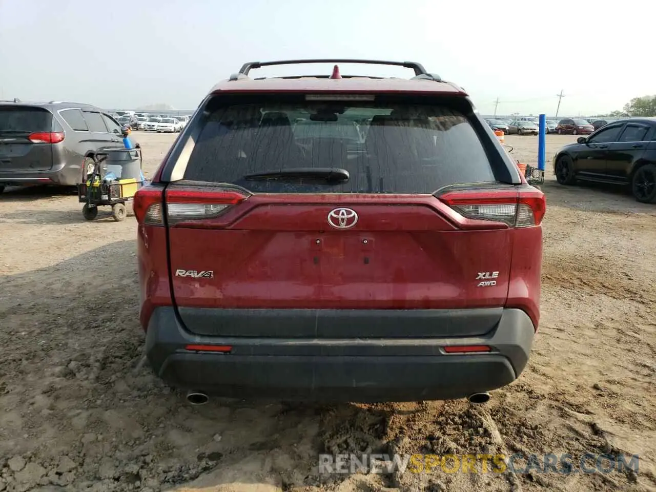 6 Photograph of a damaged car 2T3P1RFV6PW370183 TOYOTA RAV4 2023