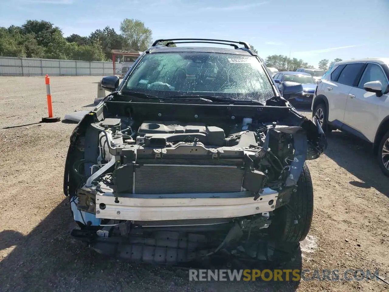 5 Фотография поврежденного автомобиля 2T3P1RFV6PW402341 TOYOTA RAV4 2023