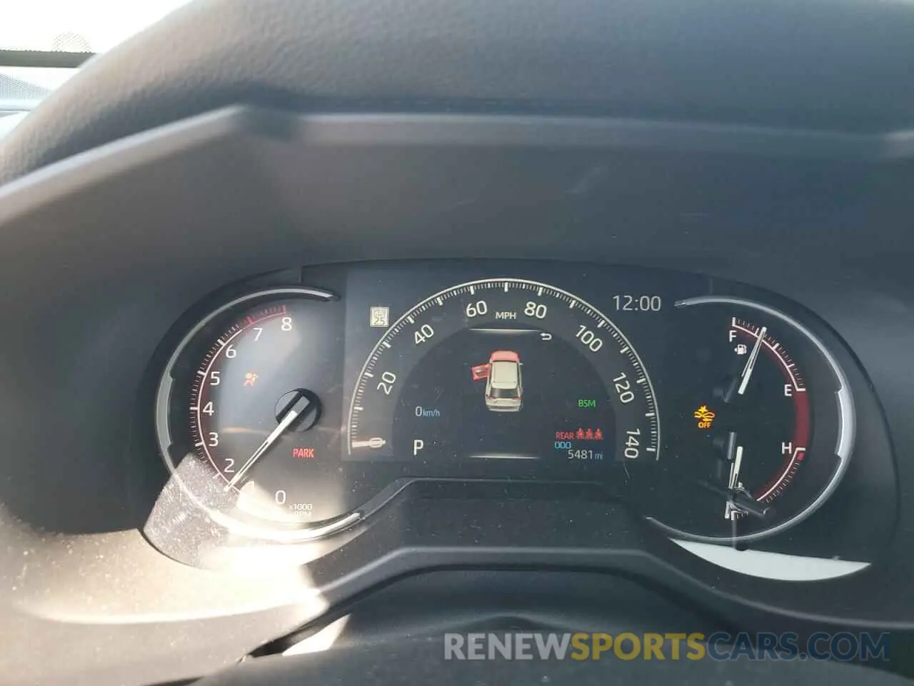 9 Фотография поврежденного автомобиля 2T3P1RFV6PW402341 TOYOTA RAV4 2023