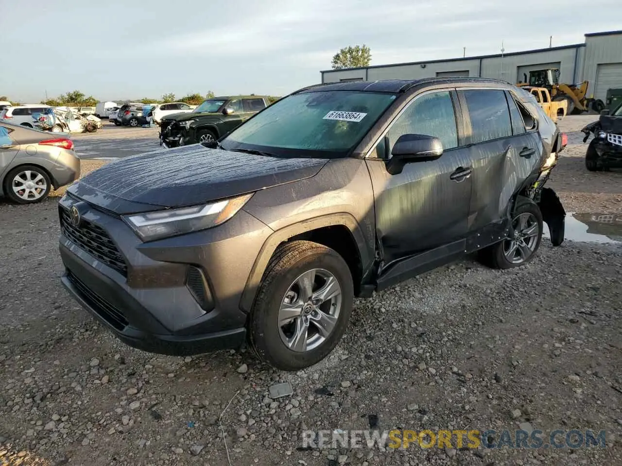 1 Photograph of a damaged car 2T3P1RFV6PW403702 TOYOTA RAV4 2023