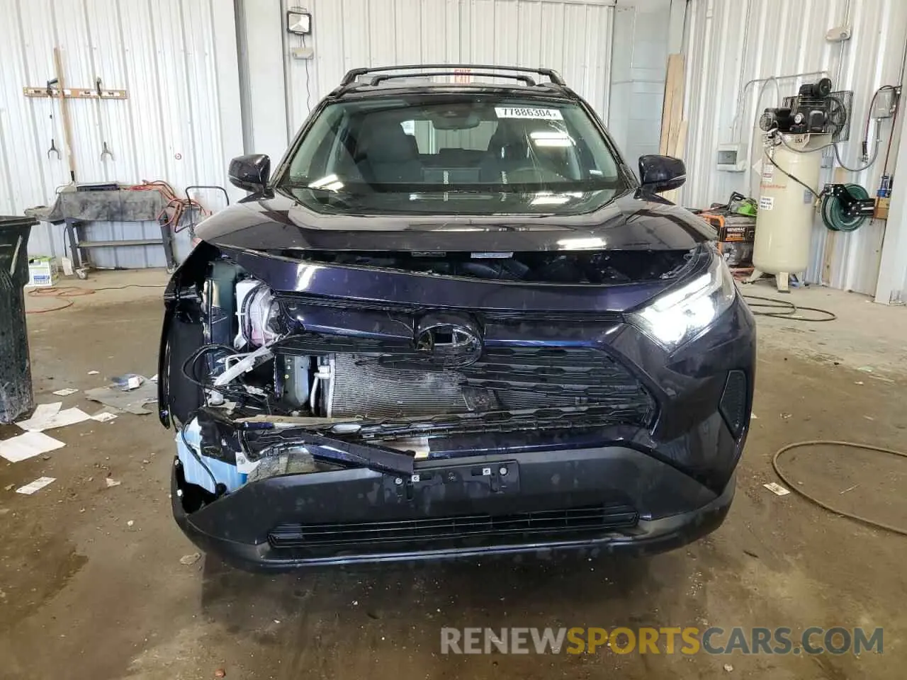 5 Фотография поврежденного автомобиля 2T3P1RFV6PW407376 TOYOTA RAV4 2023