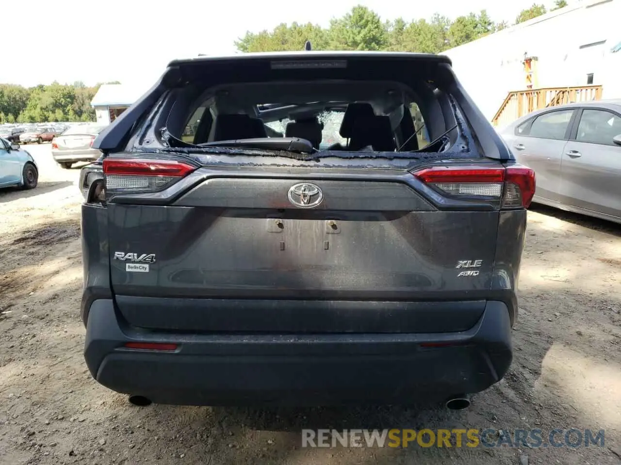 6 Фотография поврежденного автомобиля 2T3P1RFV7PC339431 TOYOTA RAV4 2023