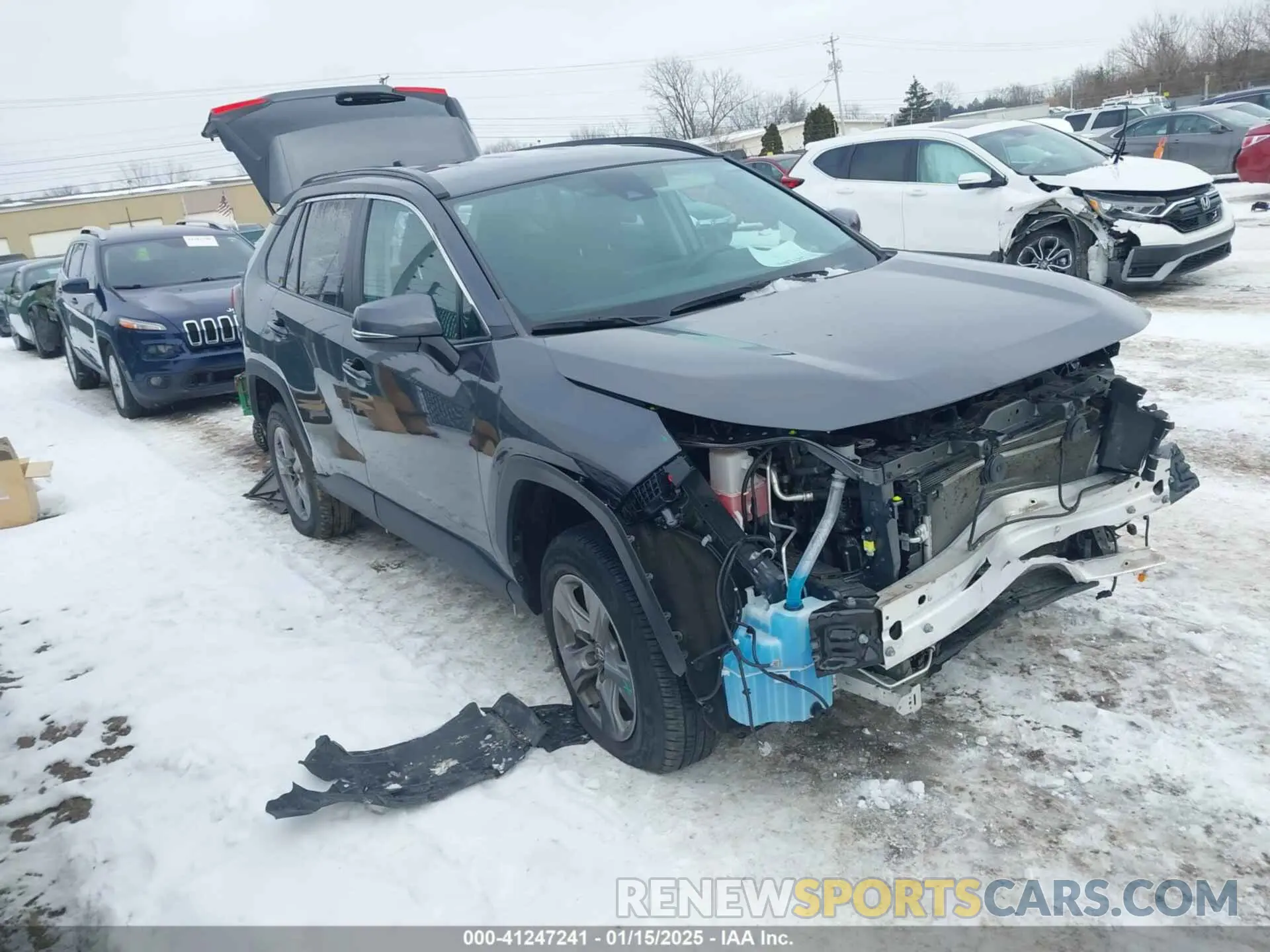 1 Photograph of a damaged car 2T3P1RFV7PC356004 TOYOTA RAV4 2023