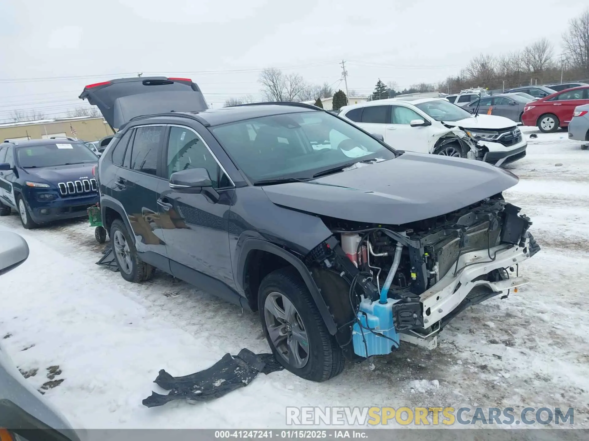 14 Photograph of a damaged car 2T3P1RFV7PC356004 TOYOTA RAV4 2023