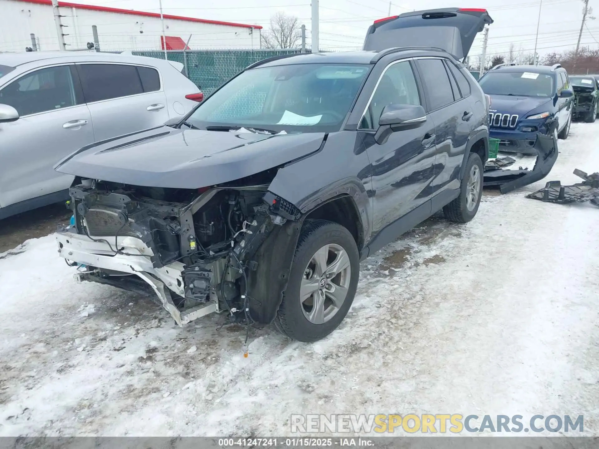 2 Photograph of a damaged car 2T3P1RFV7PC356004 TOYOTA RAV4 2023