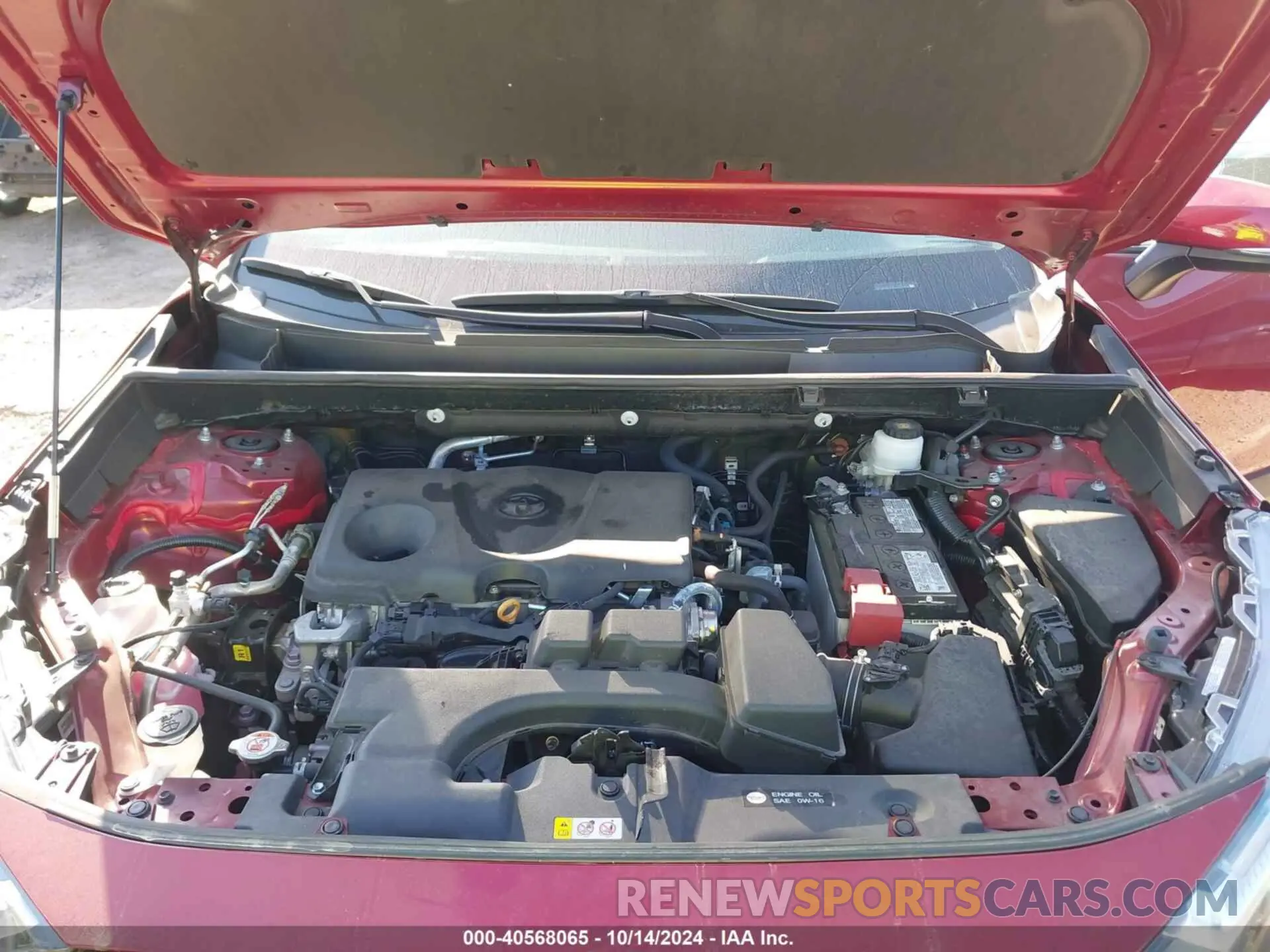 10 Фотография поврежденного автомобиля 2T3P1RFV7PW377210 TOYOTA RAV4 2023