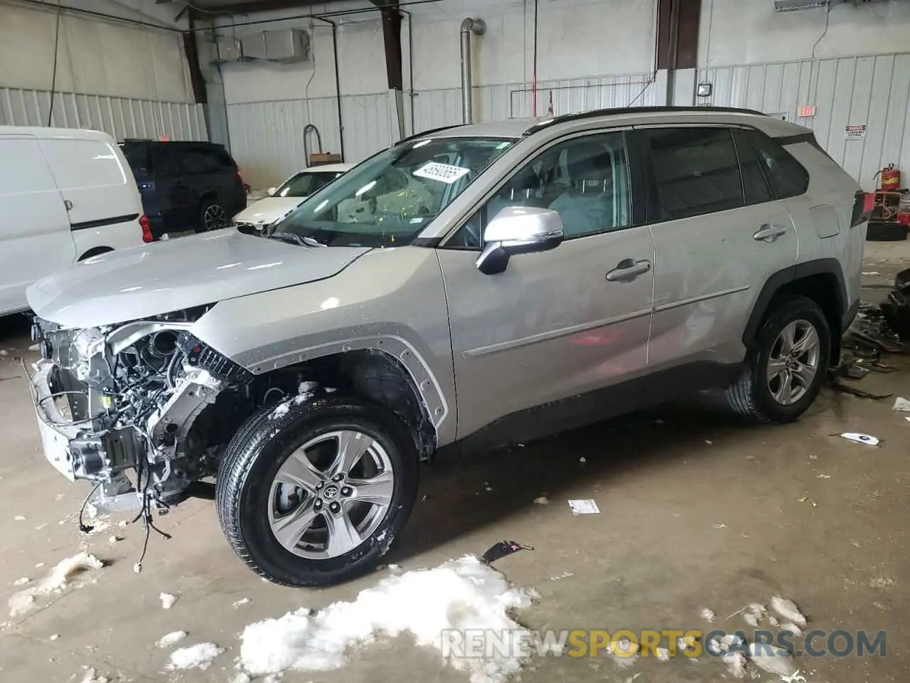 1 Фотография поврежденного автомобиля 2T3P1RFV7PW395836 TOYOTA RAV4 2023