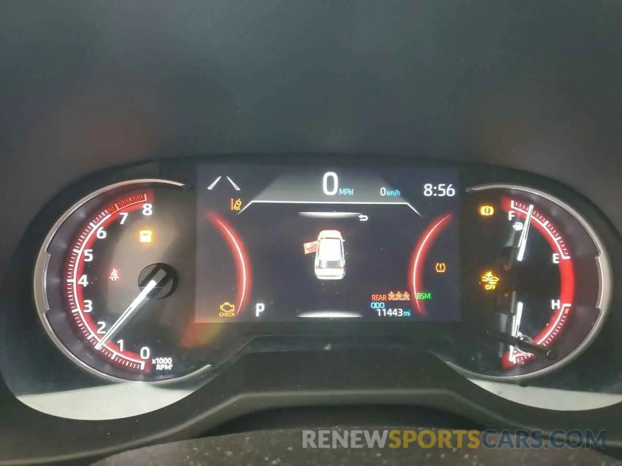 9 Фотография поврежденного автомобиля 2T3P1RFV7PW395836 TOYOTA RAV4 2023