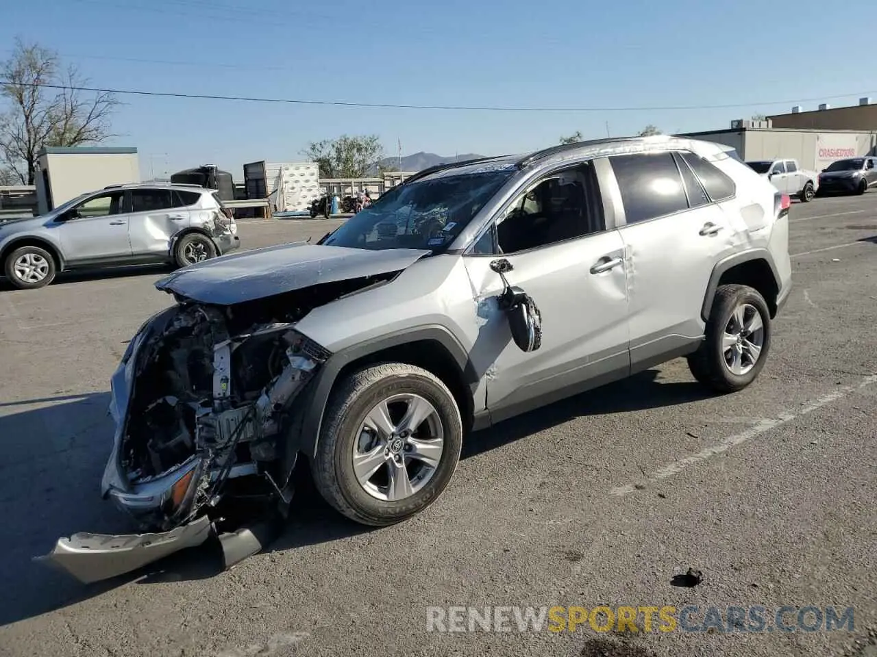 1 Photograph of a damaged car 2T3P1RFV8PW344300 TOYOTA RAV4 2023