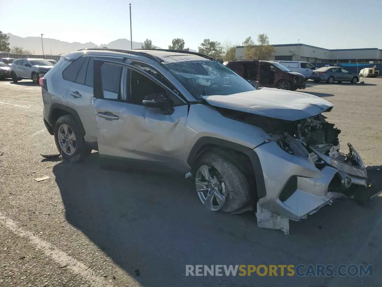4 Photograph of a damaged car 2T3P1RFV8PW344300 TOYOTA RAV4 2023