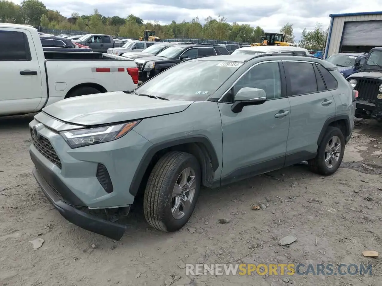 1 Photograph of a damaged car 2T3P1RFV8PW357788 TOYOTA RAV4 2023