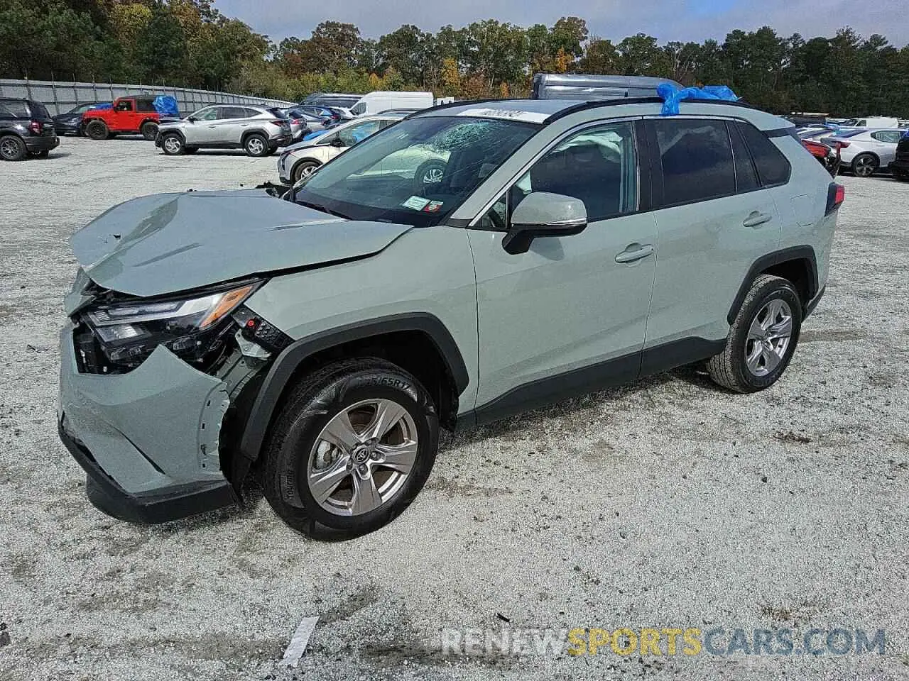 1 Фотография поврежденного автомобиля 2T3P1RFV8PW385252 TOYOTA RAV4 2023