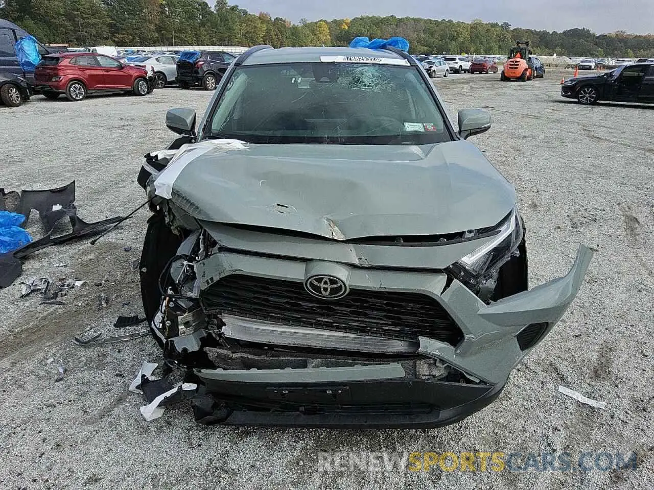 5 Фотография поврежденного автомобиля 2T3P1RFV8PW385252 TOYOTA RAV4 2023