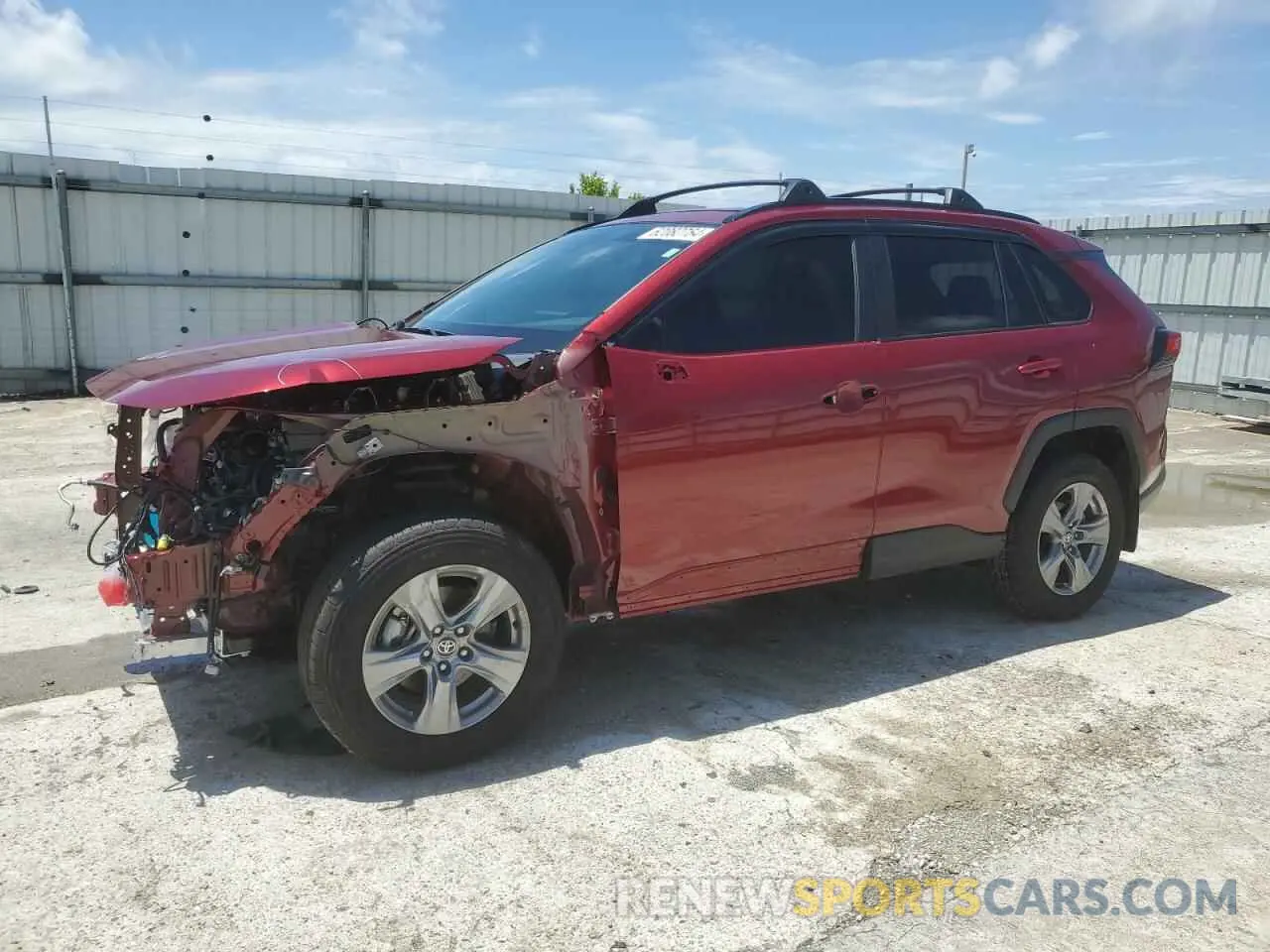1 Photograph of a damaged car 2T3P1RFV8PW394985 TOYOTA RAV4 2023