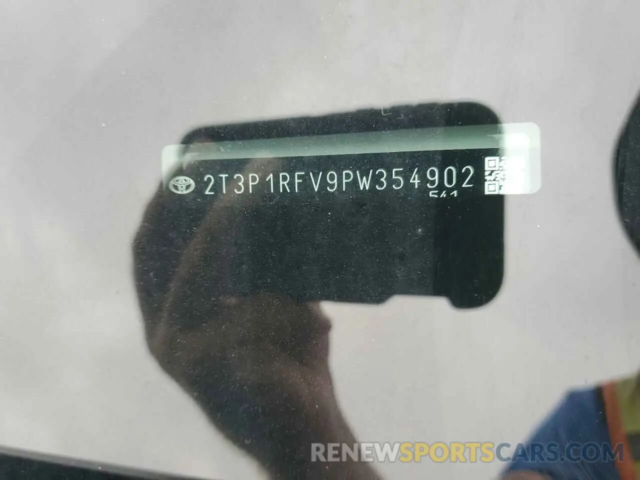 13 Фотография поврежденного автомобиля 2T3P1RFV9PW354902 TOYOTA RAV4 2023