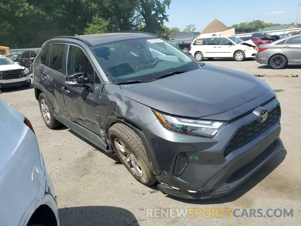 4 Фотография поврежденного автомобиля 2T3P1RFV9PW375622 TOYOTA RAV4 2023