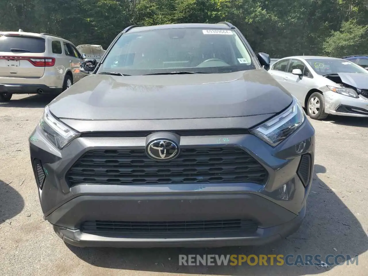 5 Фотография поврежденного автомобиля 2T3P1RFV9PW375622 TOYOTA RAV4 2023