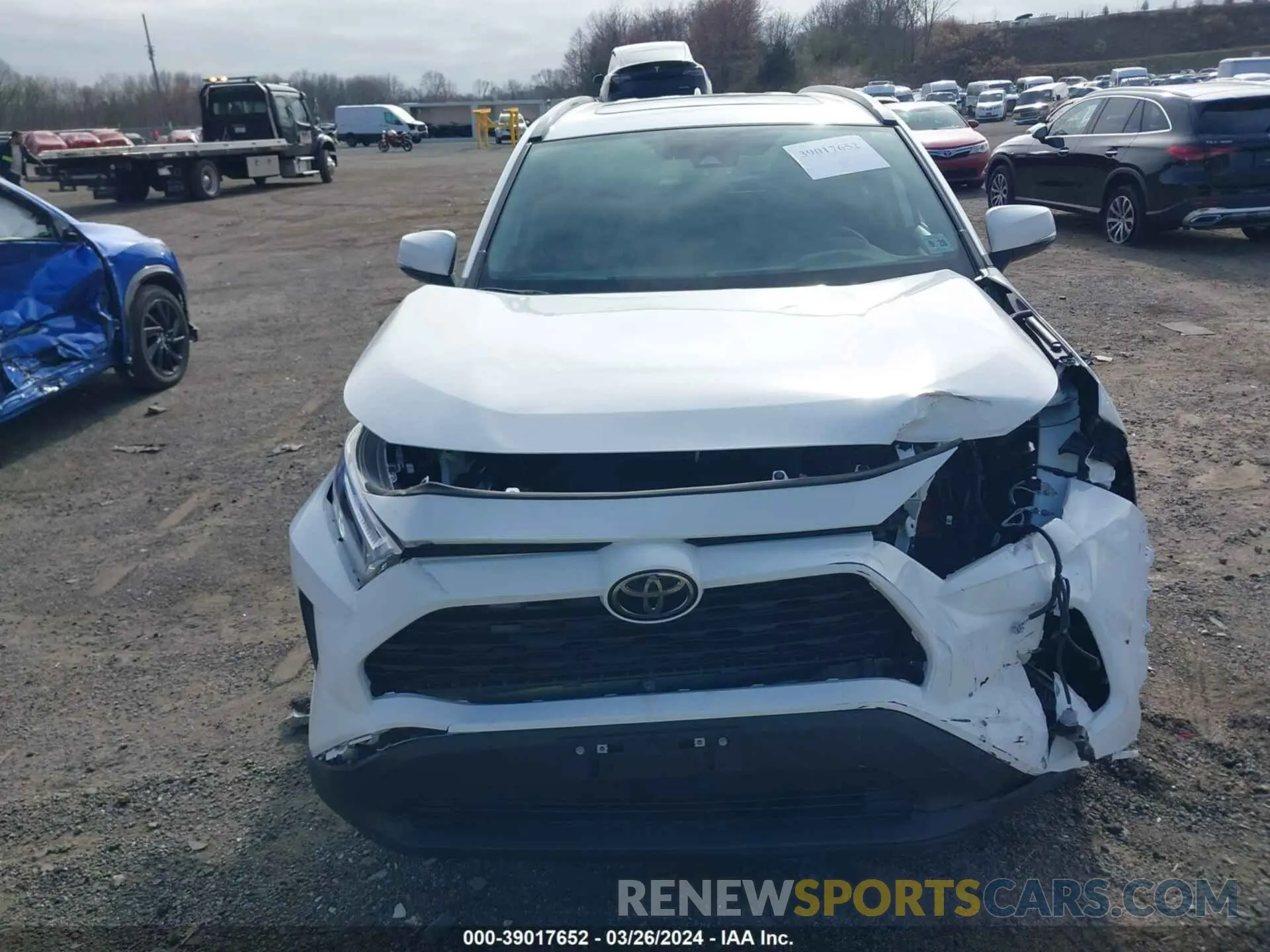 12 Photograph of a damaged car 2T3P1RFVXPC380734 TOYOTA RAV4 2023