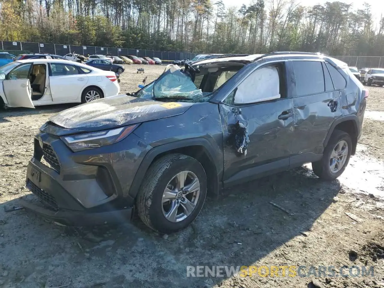 1 Photograph of a damaged car 2T3P1RFVXPW379680 TOYOTA RAV4 2023