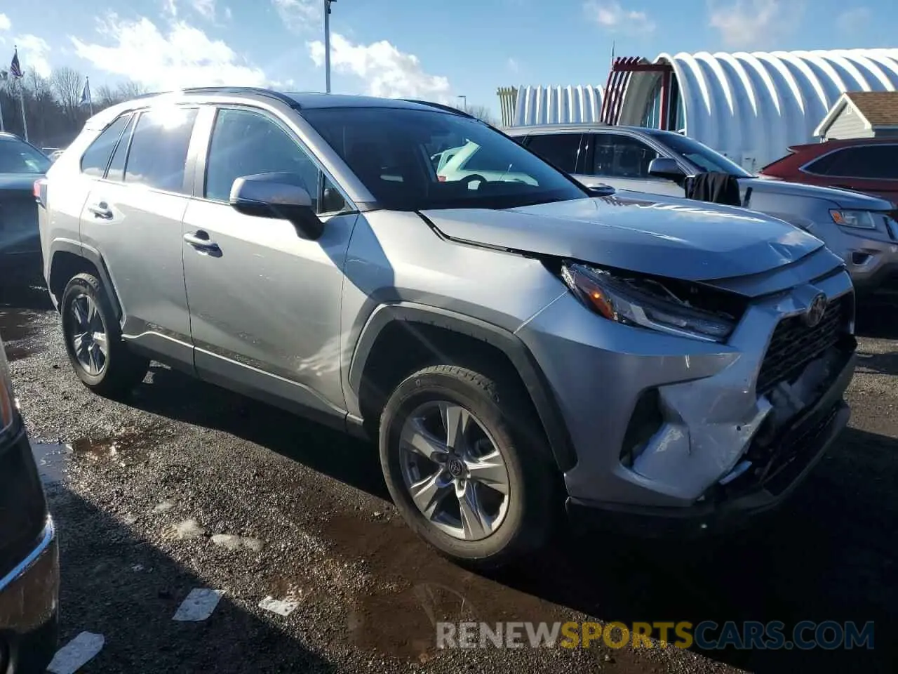 4 Photograph of a damaged car 2T3P1RFVXPW385219 TOYOTA RAV4 2023
