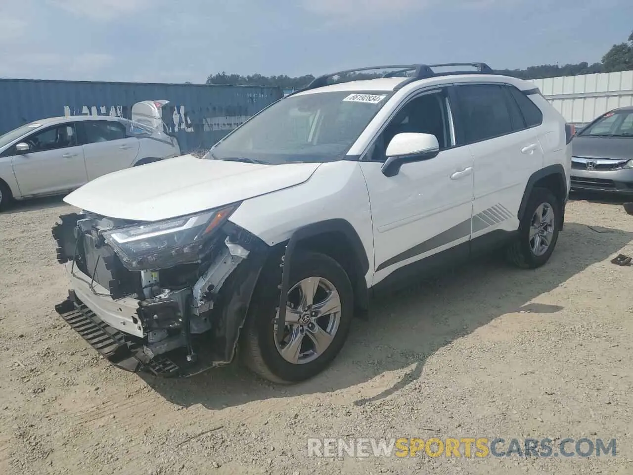 1 Photograph of a damaged car 2T3P1RFVXPW395071 TOYOTA RAV4 2023