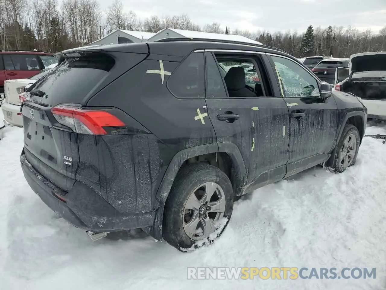 3 Фотография поврежденного автомобиля 2T3R1RFV9PC360631 TOYOTA RAV4 2023