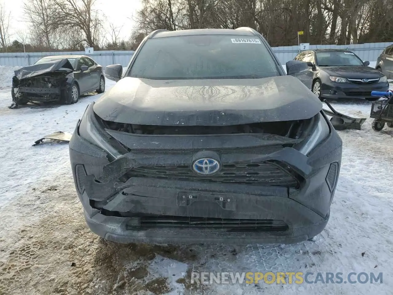 5 Фотография поврежденного автомобиля 2T3RWRFV4PW167450 TOYOTA RAV4 2023