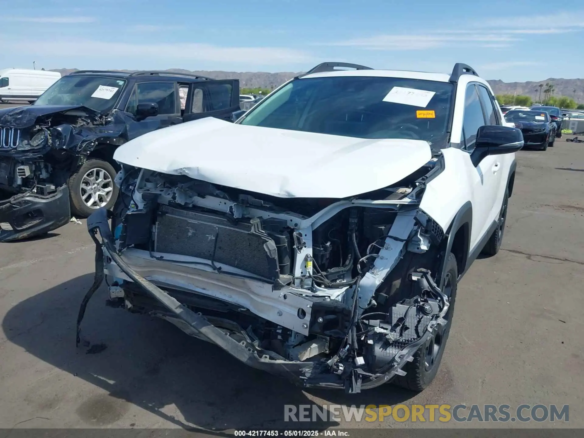 6 Фотография поврежденного автомобиля 2T3S1RFV3PW350466 TOYOTA RAV4 2023