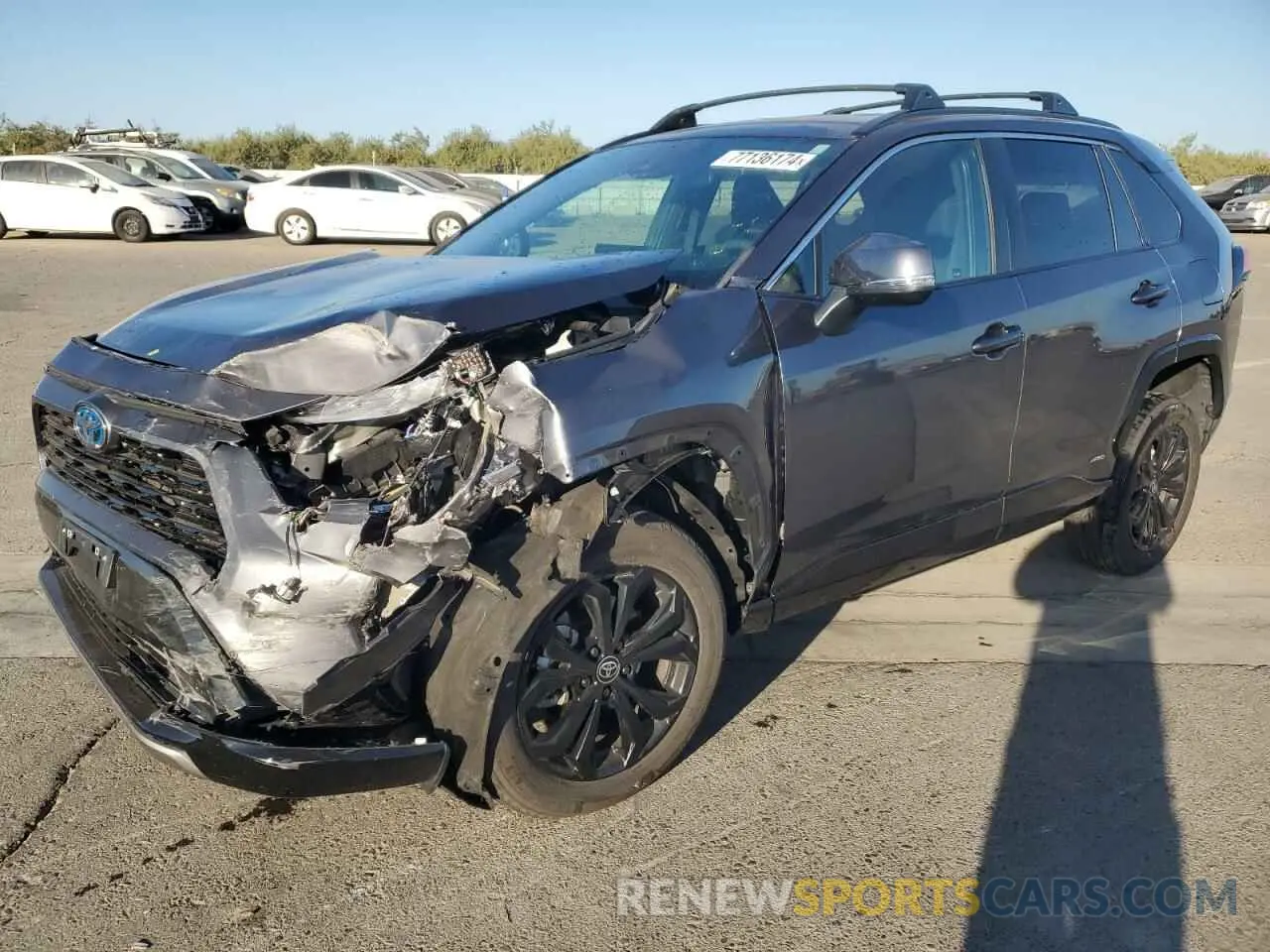 1 Фотография поврежденного автомобиля 2T3T6RFV8PW038553 TOYOTA RAV4 2023
