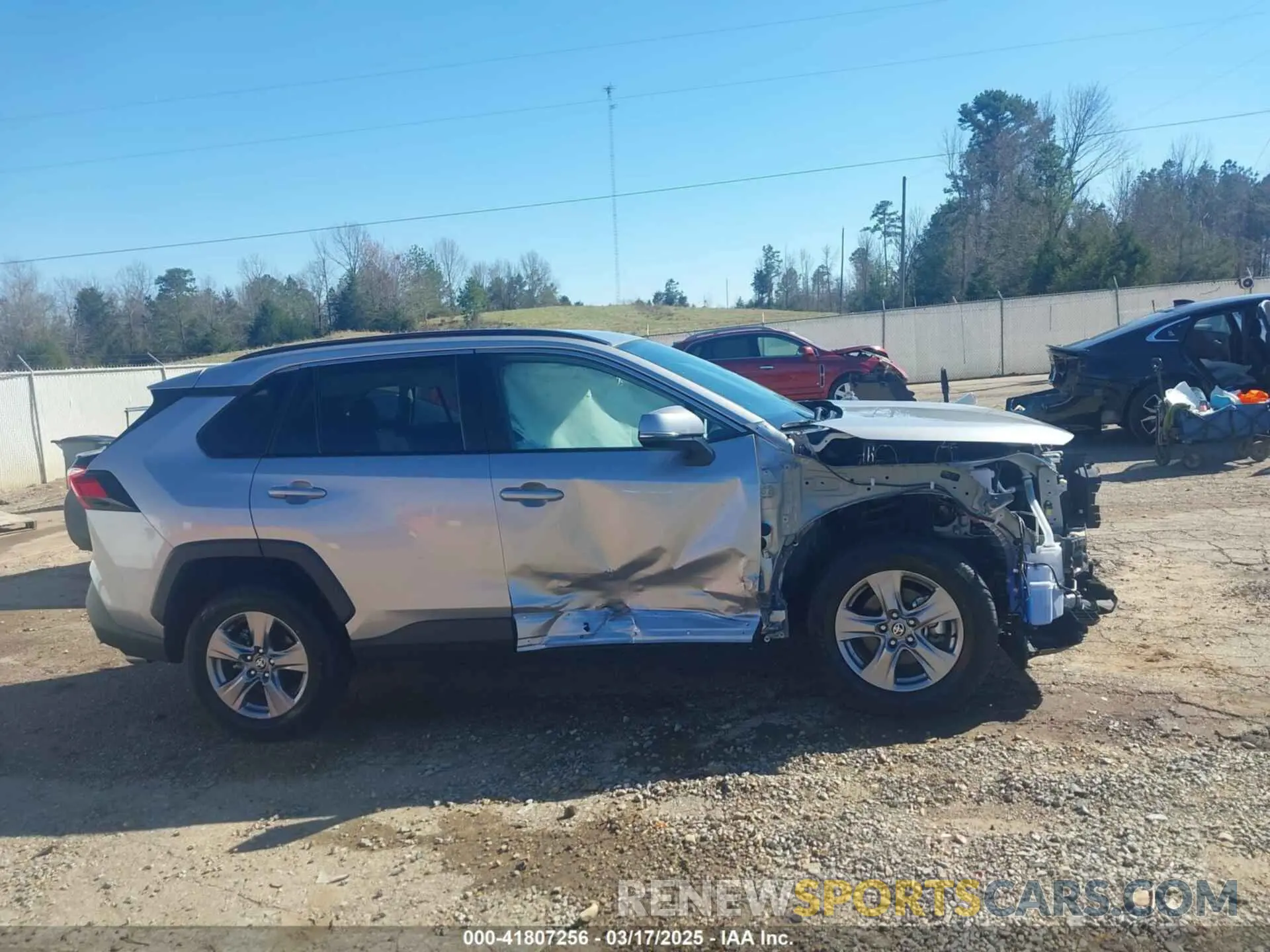 14 Photograph of a damaged car 2T3W1RFV1PC251213 TOYOTA RAV4 2023