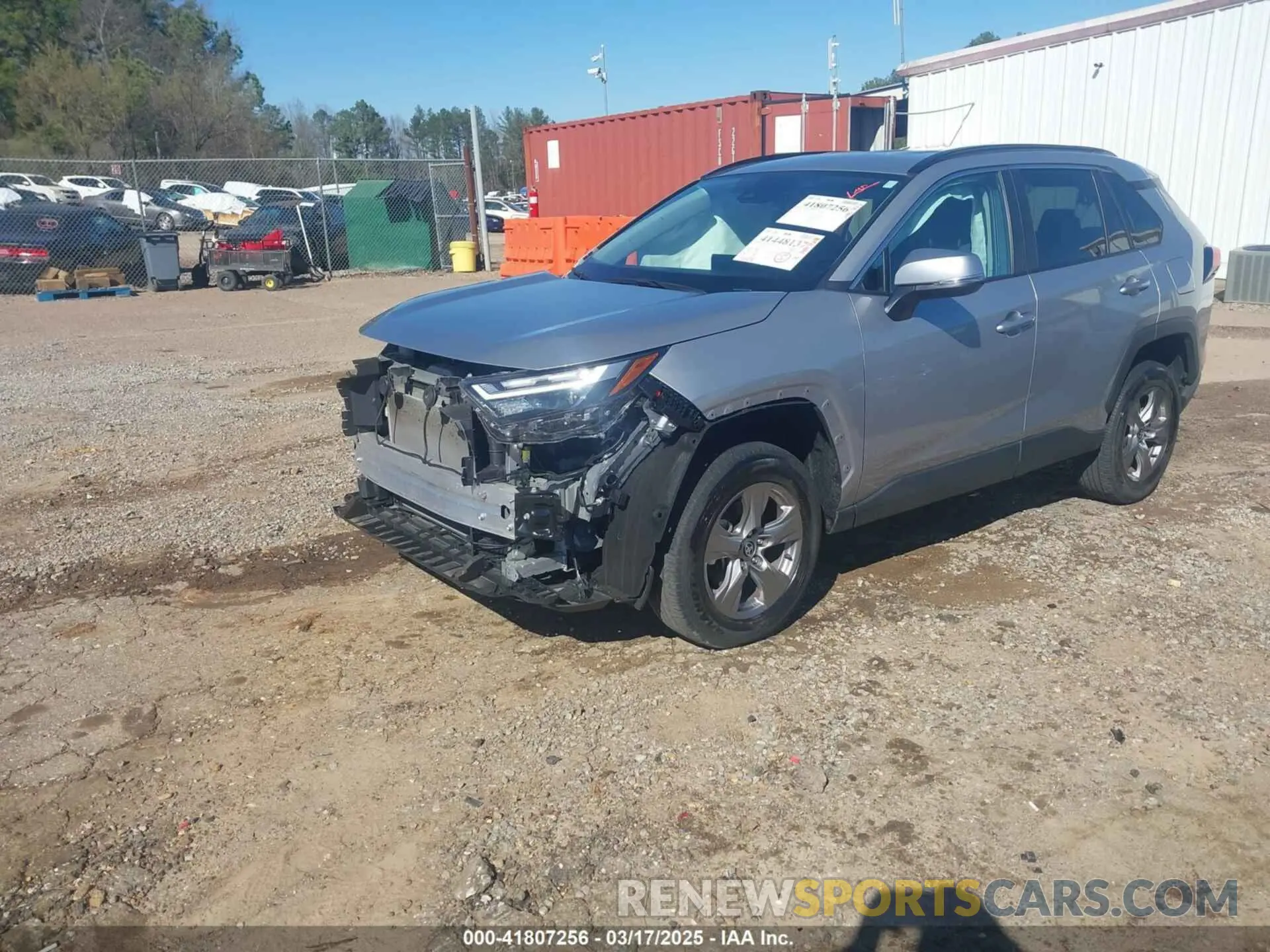 2 Photograph of a damaged car 2T3W1RFV1PC251213 TOYOTA RAV4 2023
