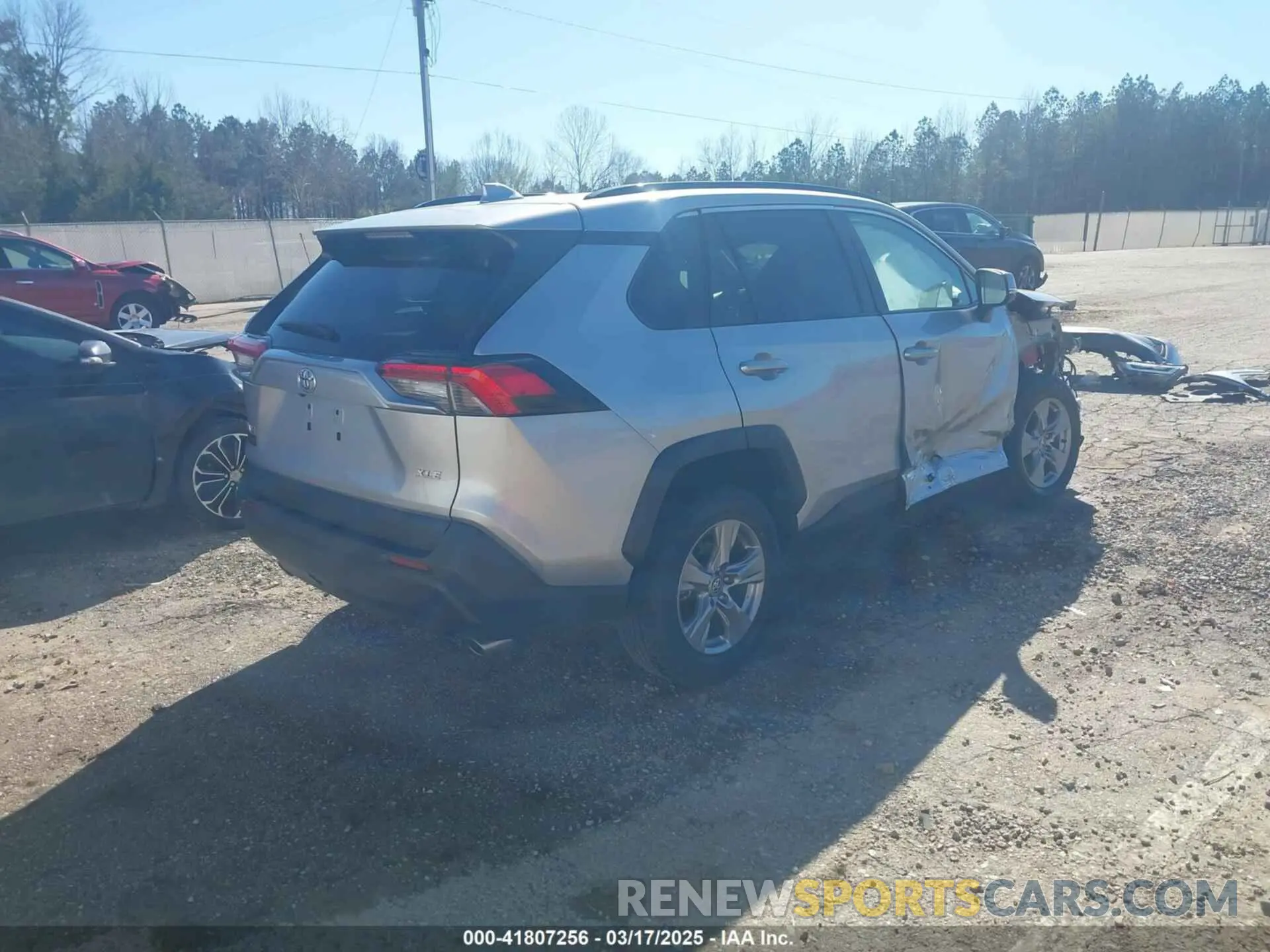 4 Photograph of a damaged car 2T3W1RFV1PC251213 TOYOTA RAV4 2023