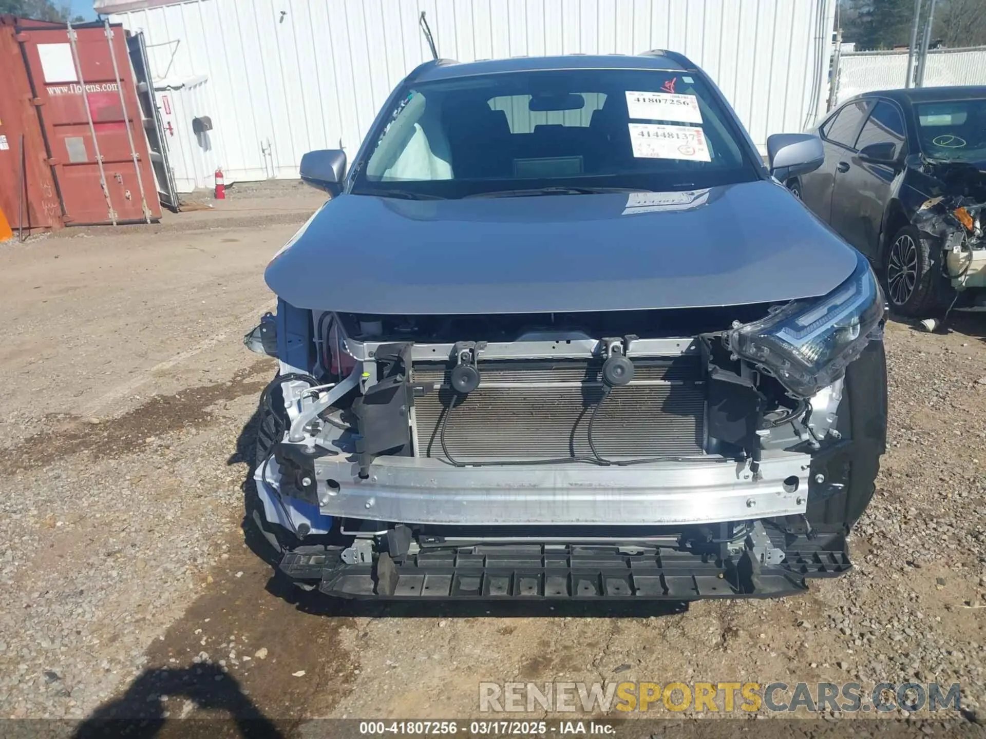 6 Photograph of a damaged car 2T3W1RFV1PC251213 TOYOTA RAV4 2023