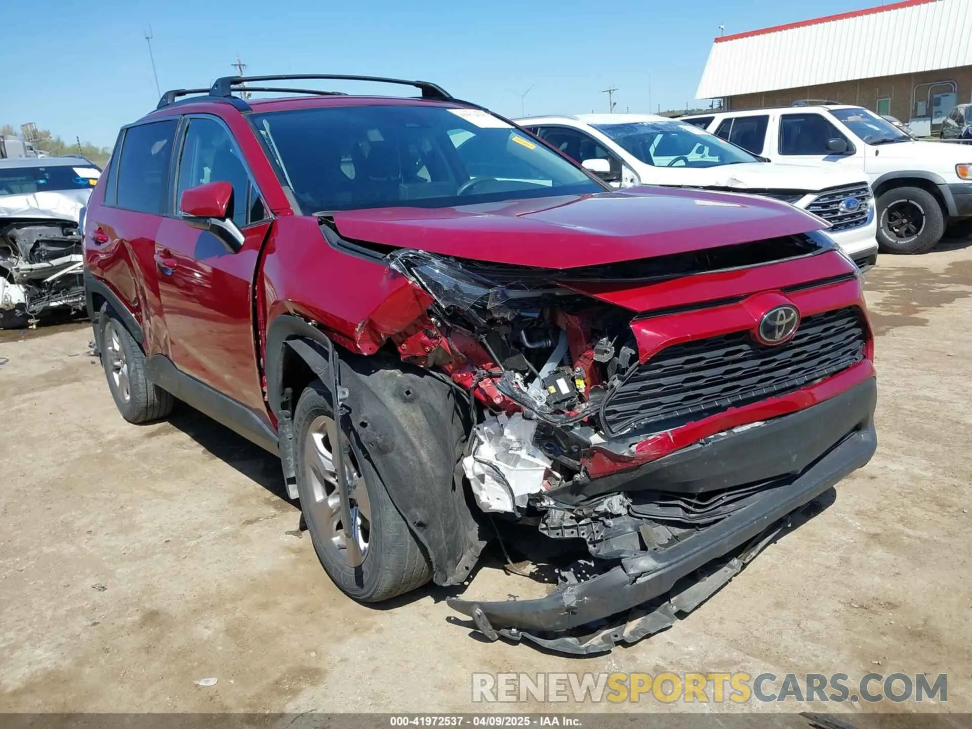1 Photograph of a damaged car 2T3W1RFV3PW242172 TOYOTA RAV4 2023