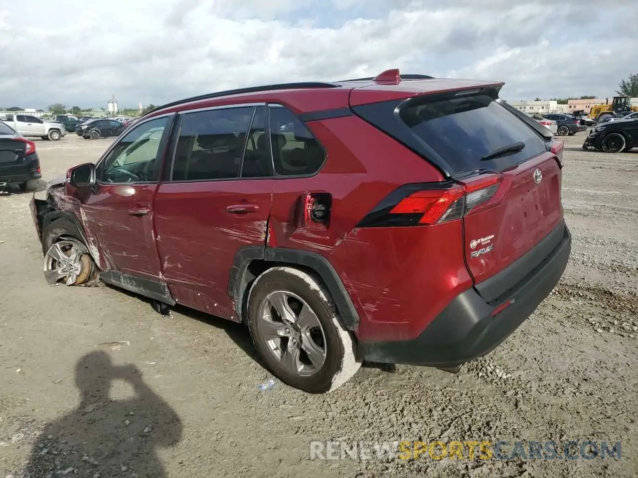 2 Photograph of a damaged car 2T3W1RFV3PW245881 TOYOTA RAV4 2023