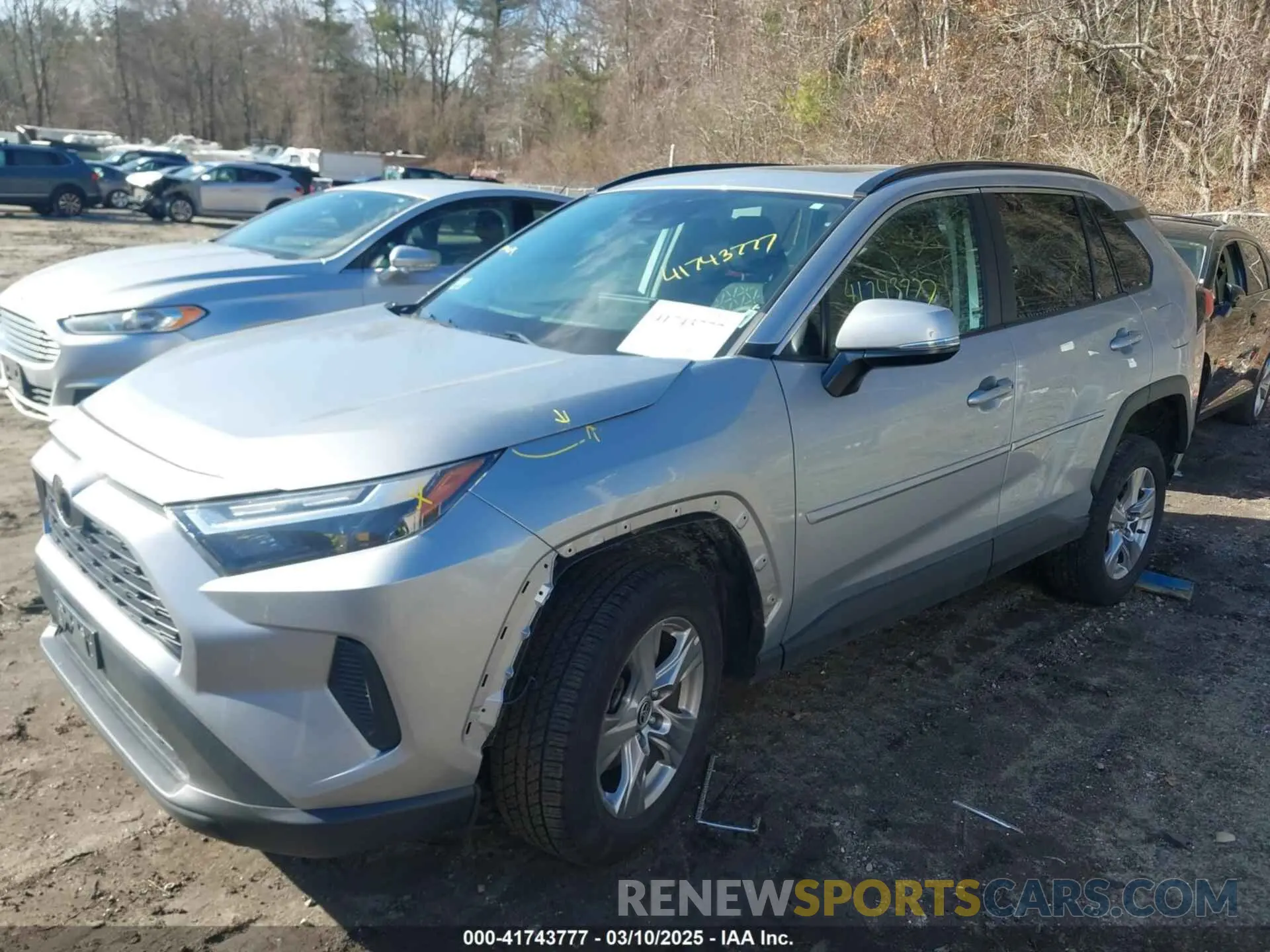 2 Photograph of a damaged car 2T3W1RFV4PC218612 TOYOTA RAV4 2023