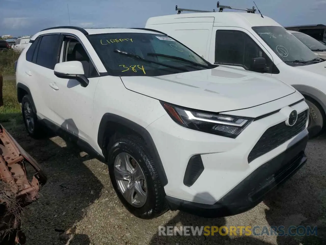 4 Фотография поврежденного автомобиля 2T3W1RFV5PW293835 TOYOTA RAV4 2023