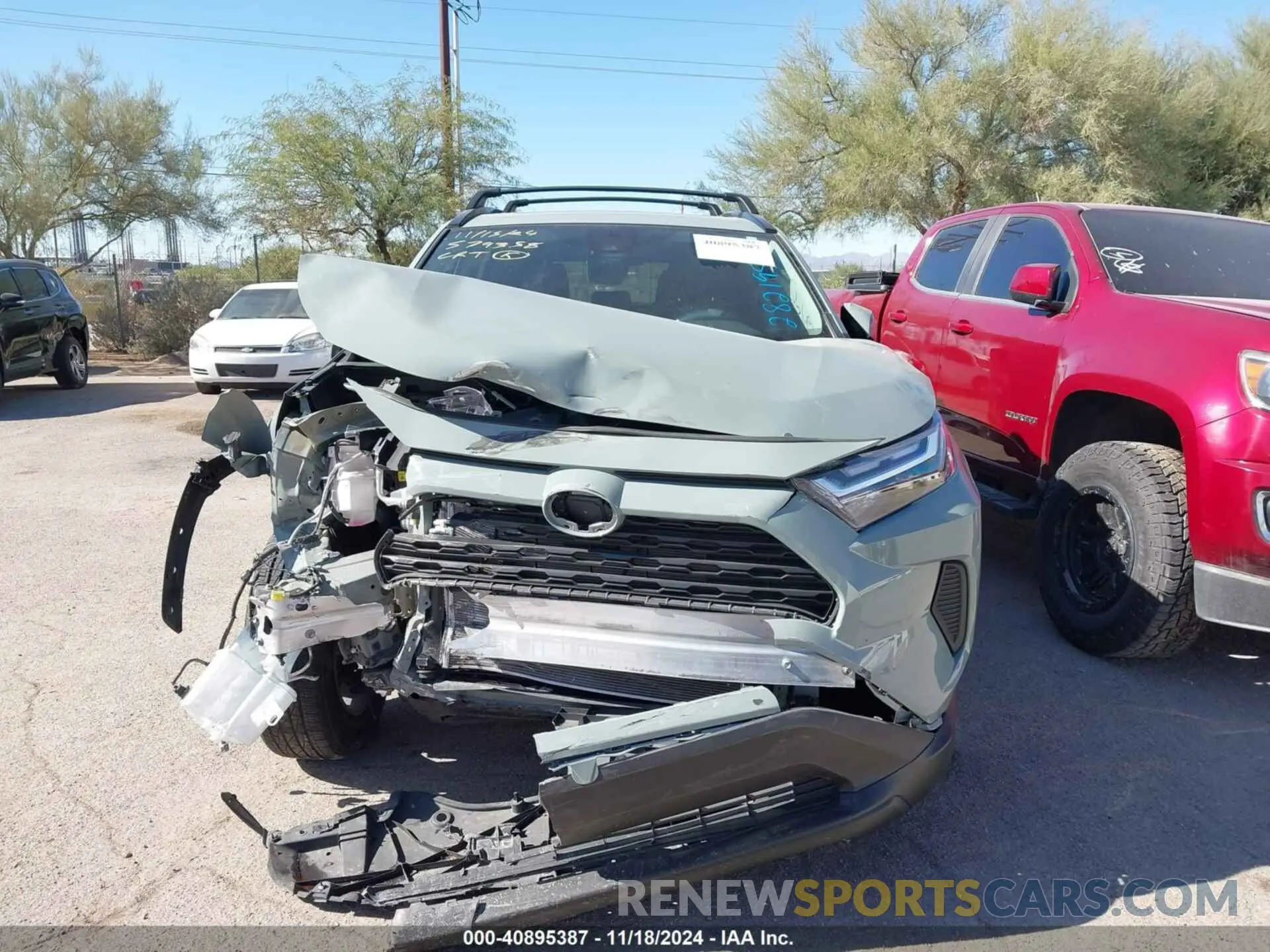 13 Photograph of a damaged car 2T3W1RFV6PW282195 TOYOTA RAV4 2023