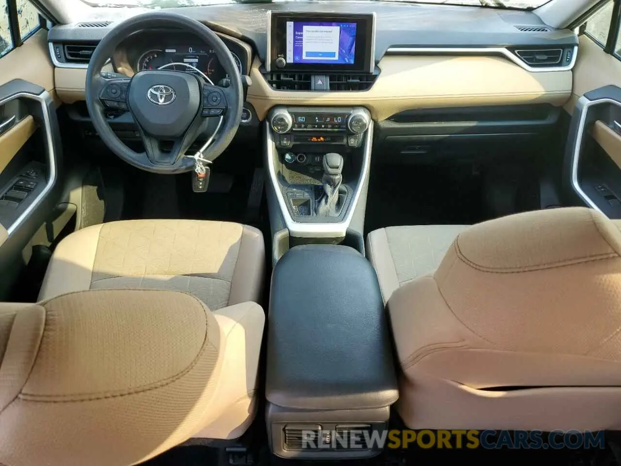 8 Фотография поврежденного автомобиля 2T3W1RFV8PC218483 TOYOTA RAV4 2023