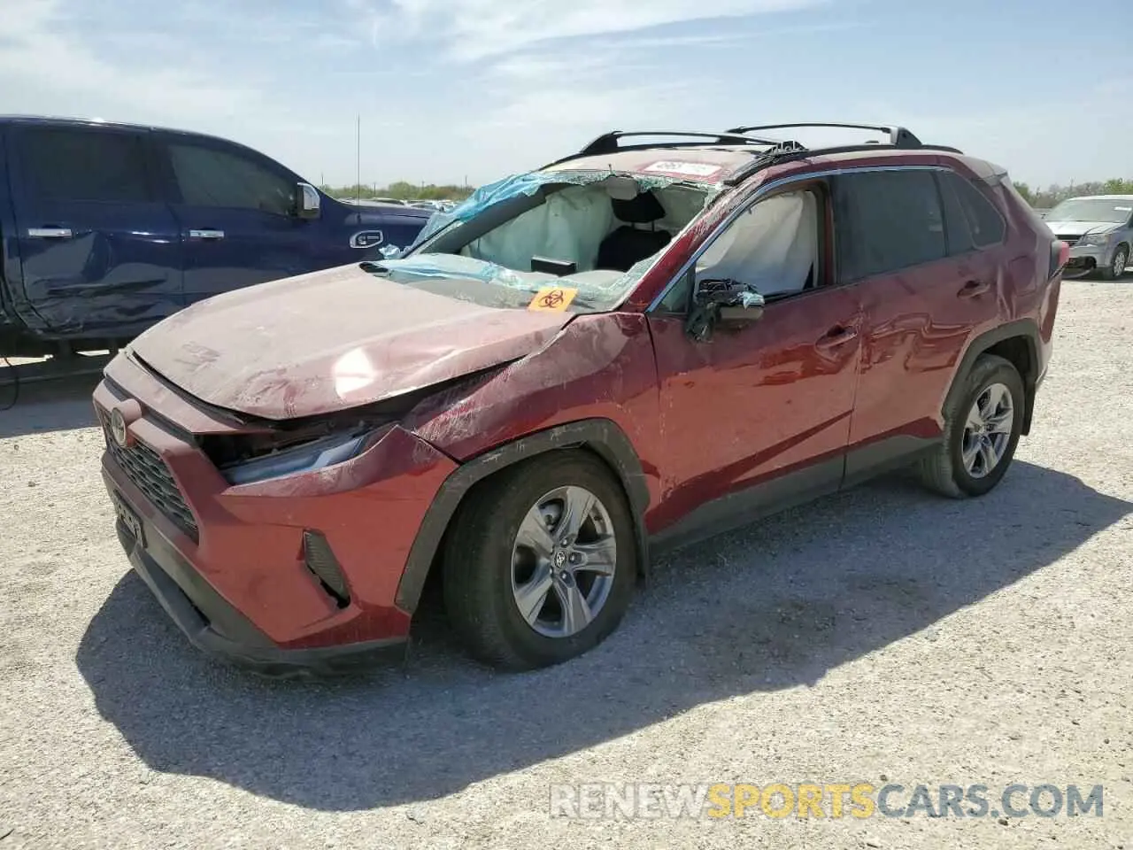 1 Фотография поврежденного автомобиля 2T3W1RFV8PW293943 TOYOTA RAV4 2023