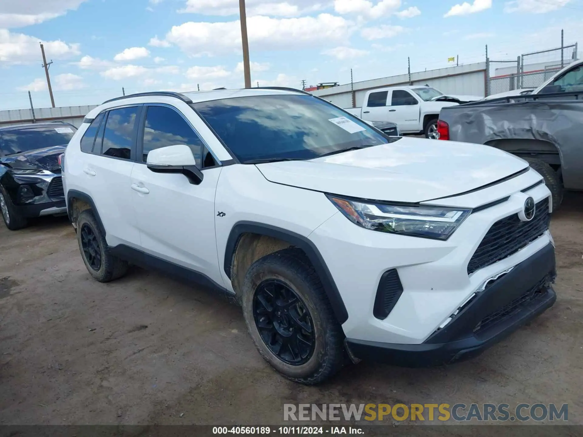 1 Photograph of a damaged car 2T3W1RFV9PC249371 TOYOTA RAV4 2023