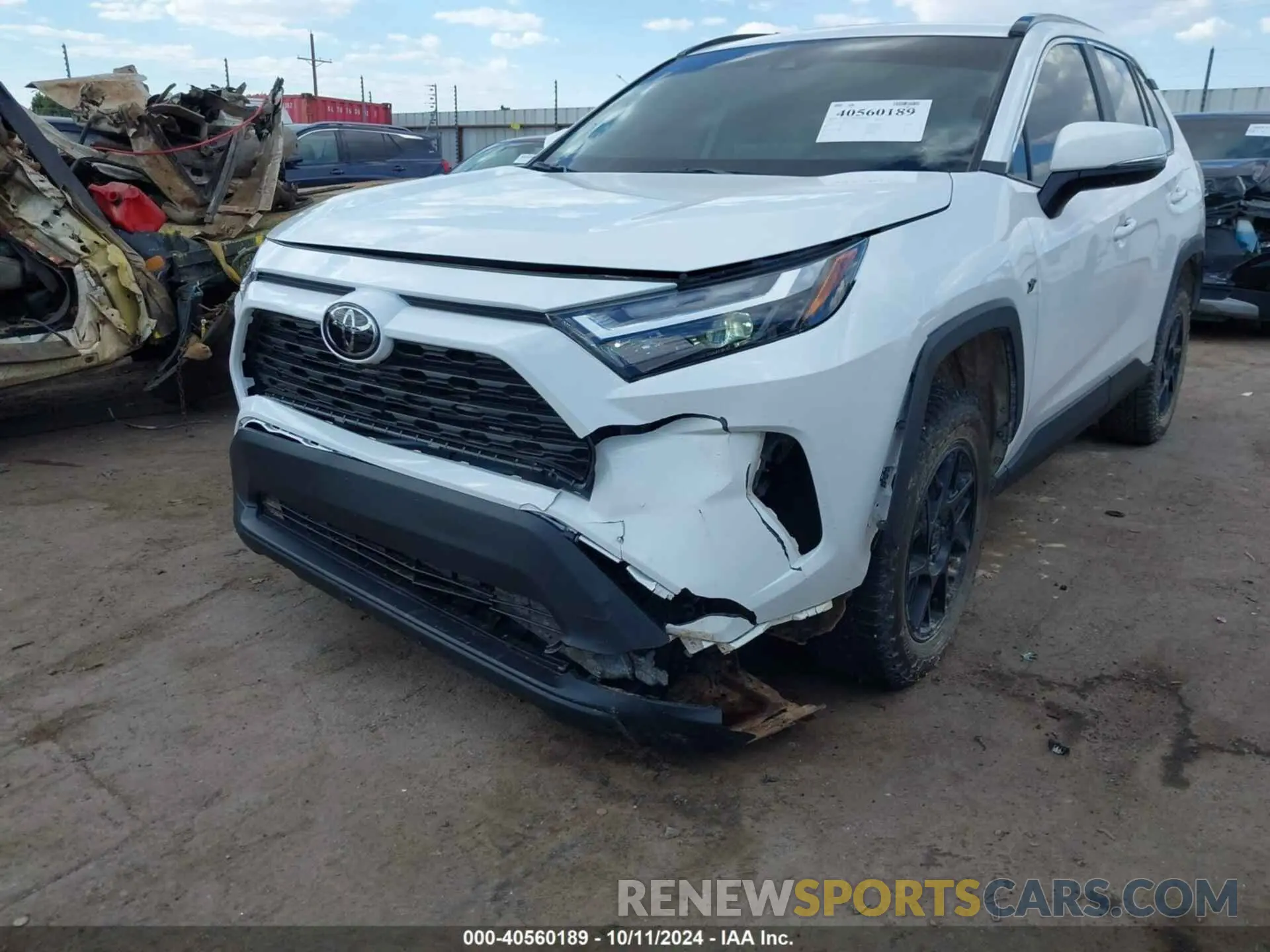 6 Photograph of a damaged car 2T3W1RFV9PC249371 TOYOTA RAV4 2023