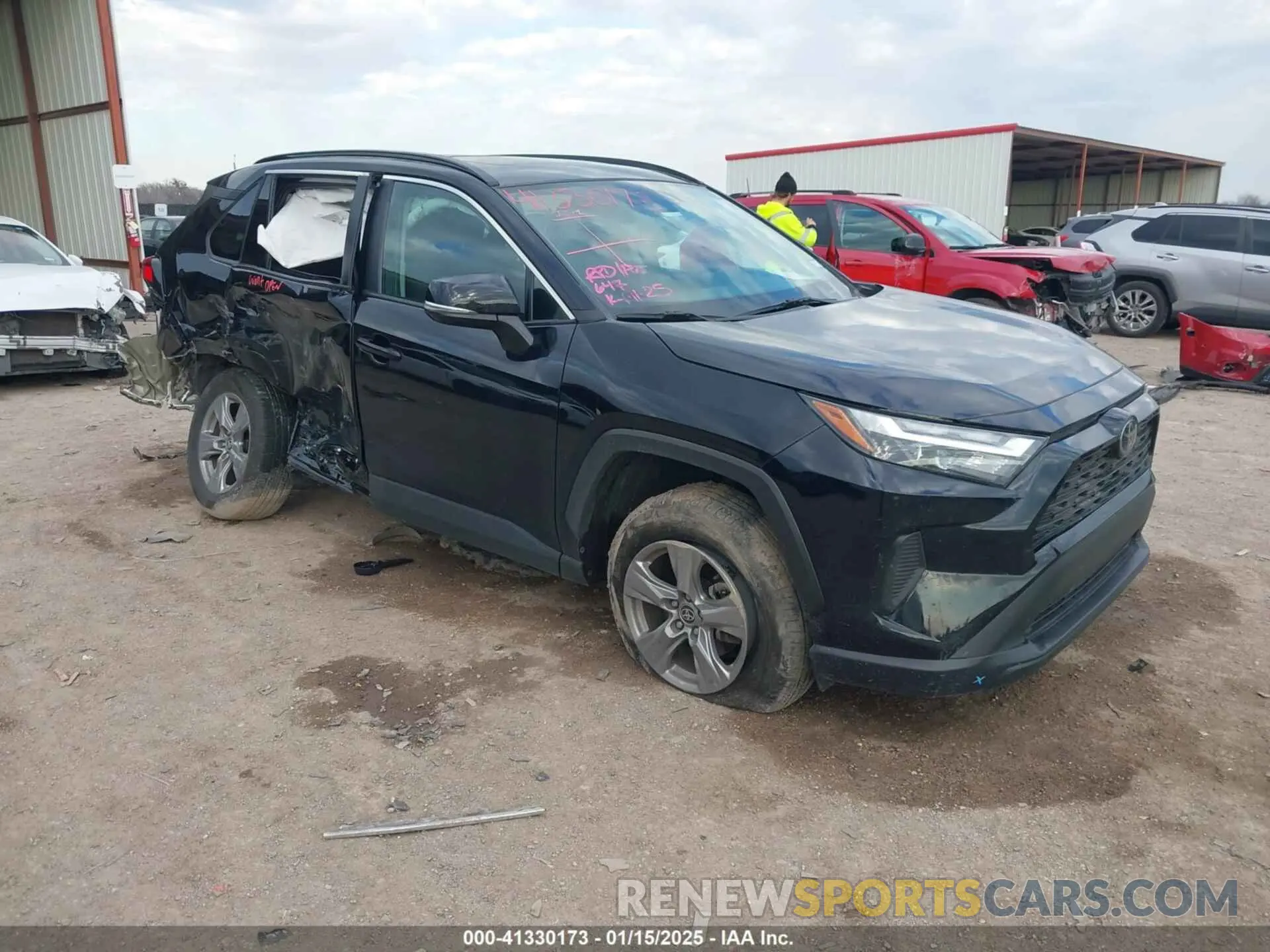 1 Photograph of a damaged car 2T3W1RFV9PW286693 TOYOTA RAV4 2023